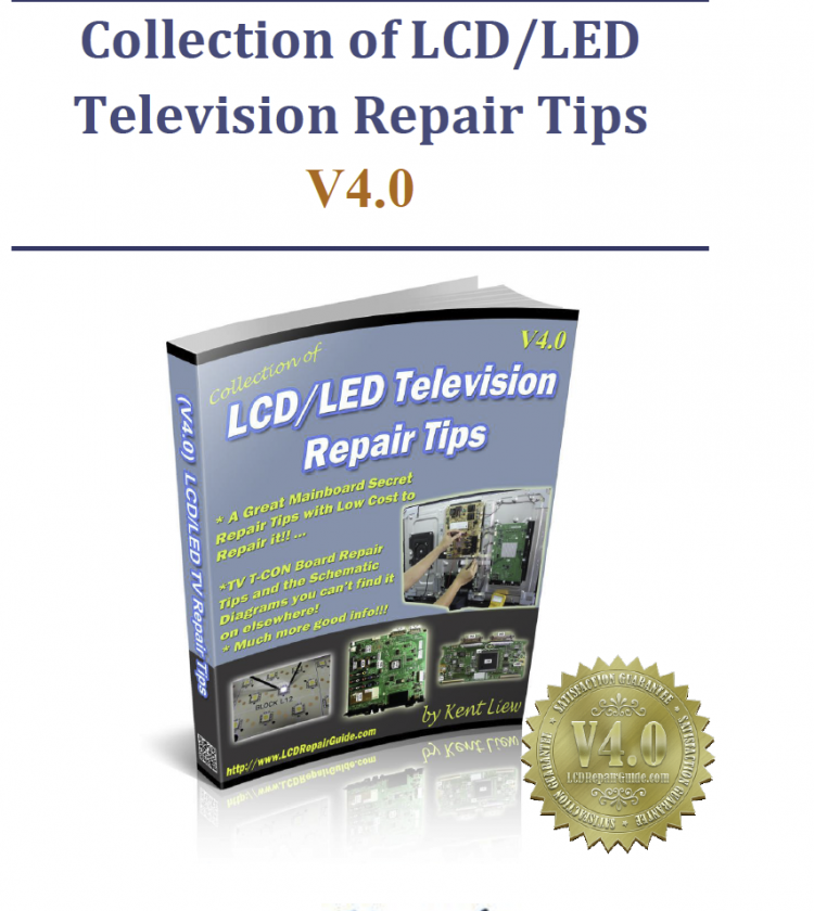 screen bypassing Screen Panel Repair Guide tv fault finding guide