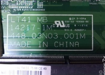 Lenovo I2000 LT41MB 14217-1M schematic